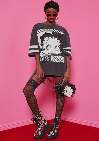 Sassy Dame Oversized Graphic Tee