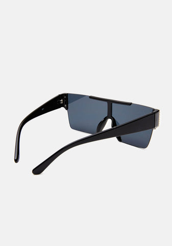 Take You Down Shield Sunglasses
