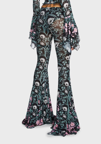 Vintage Enchantments Flared Pants