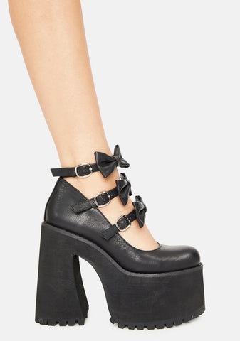 You're Just Jealous Platform Heels
