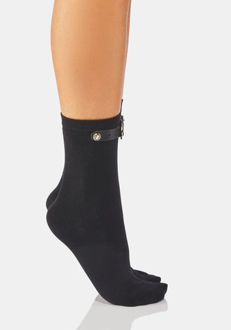 Noir Constellation Nation Crew Socks