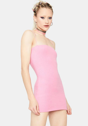 Dearest Doll Ribbed Mini Dress