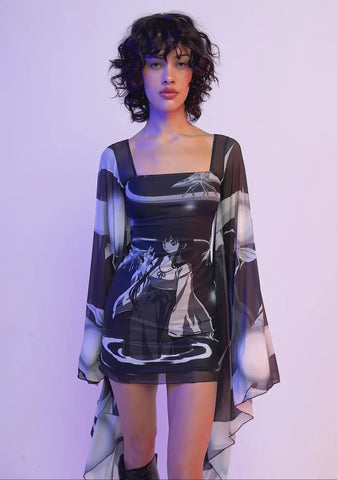 High-Rank Priestess Mesh Dress