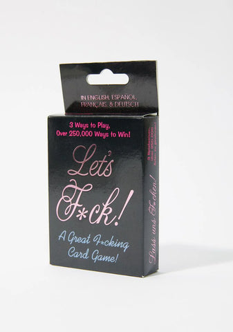 Let's Fuck Card Game