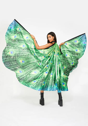 Peacock Of The Walk Cape