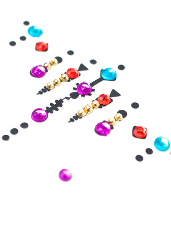 Rainbow Phoenix Jewelled Headpiece