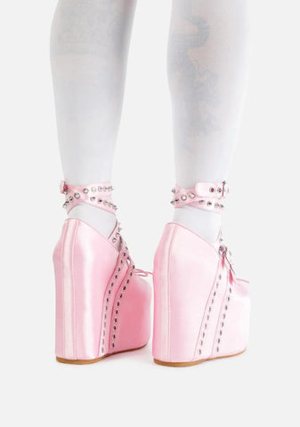 Sweet Sonata Platform Ballet Heels