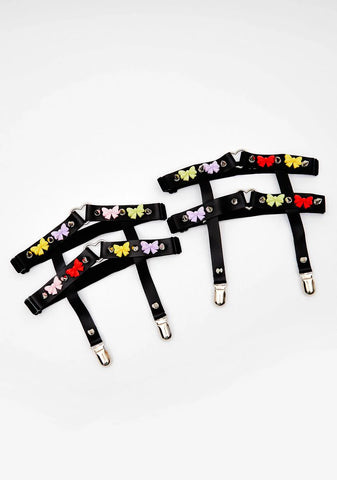 Stealing Glances Bow Garters
