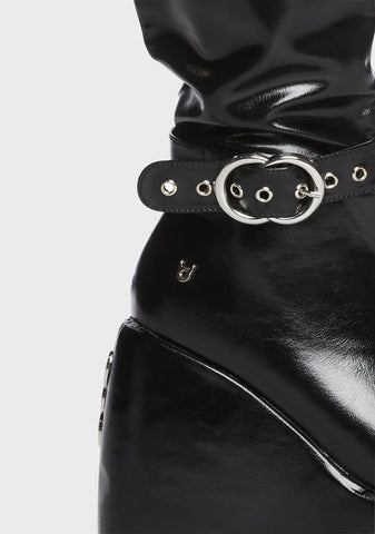 Onyx Speak Your Mind Platform Boots