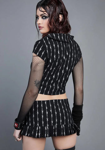 Chasing Trouble Micro Skirt