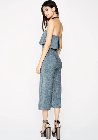 Only Girl Ruffle Jumpsuit