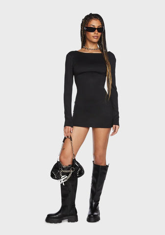 Night Catching Chills Mini Dress