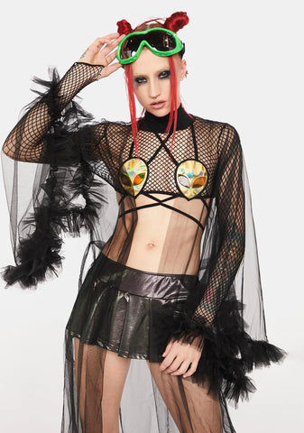 Melodic Goddess Sheer Duster