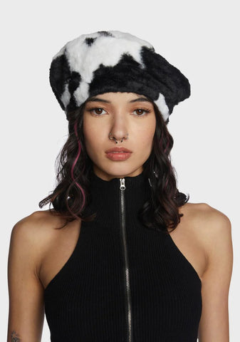 Endless Adventure Faux Fur Beret