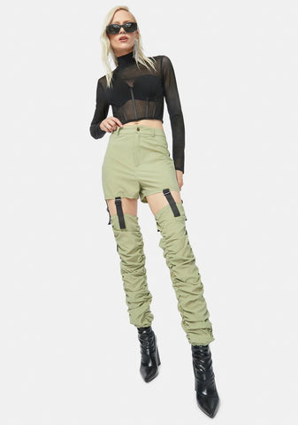 Not So Fast Cutout Pants