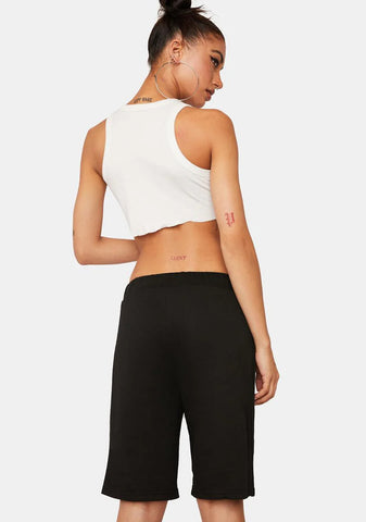 Fan Your Flame Rhinestone Shorts