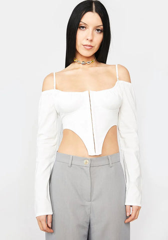 Midnight Farewell Song Corset Top