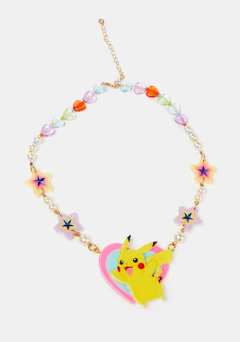 So Bright Pikachu Necklace