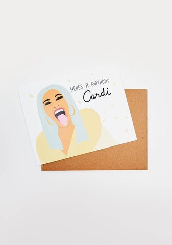 Birthday Cardi Card