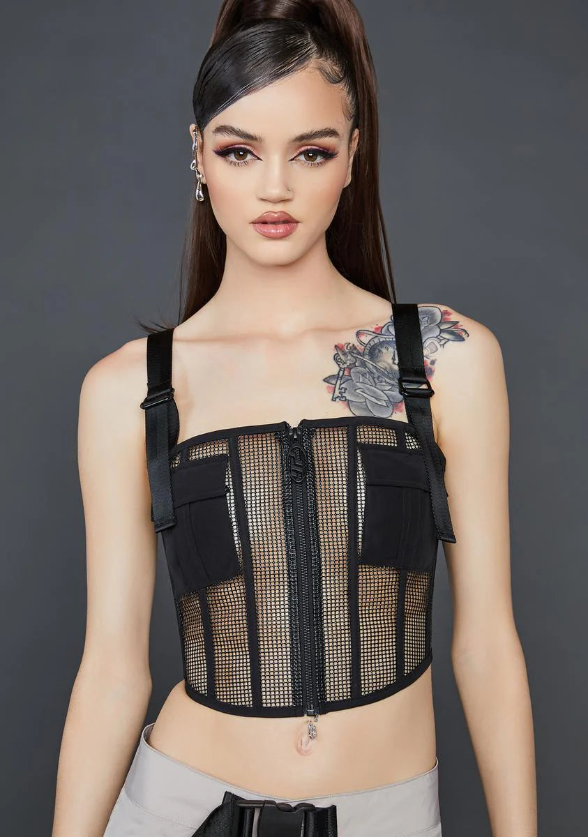 Ready To Revolt Corset Top