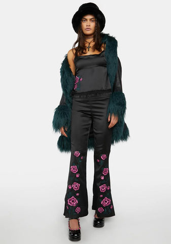 Disappear Into You Satin Tank