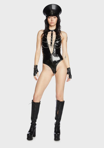 Tina Vinyl Bodysuit