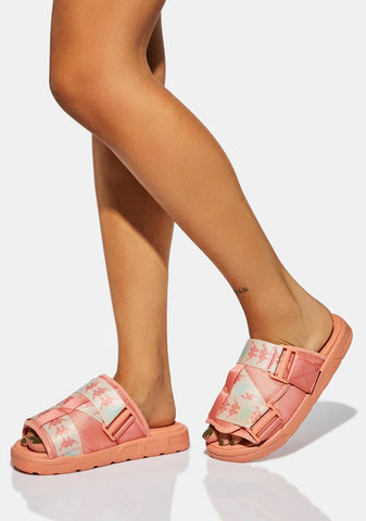 Pink Dusty Green 222 Banda Mitel 7 Slides