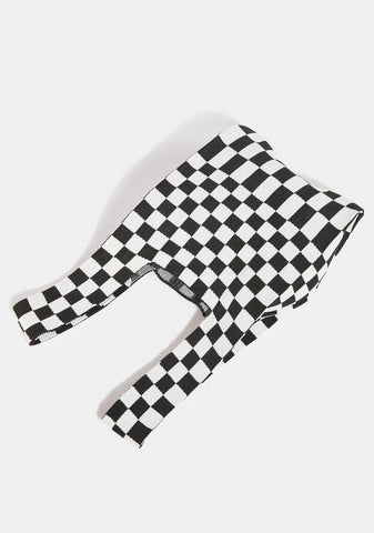 Multi Task Warrior Checkered Bag