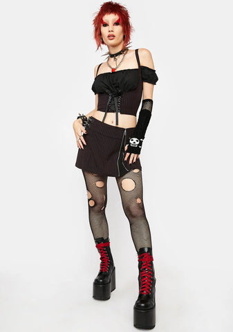 Purge The Poison Underbust Corset Top