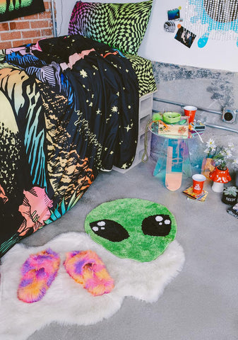 Greetings Earthlings Bath Mat