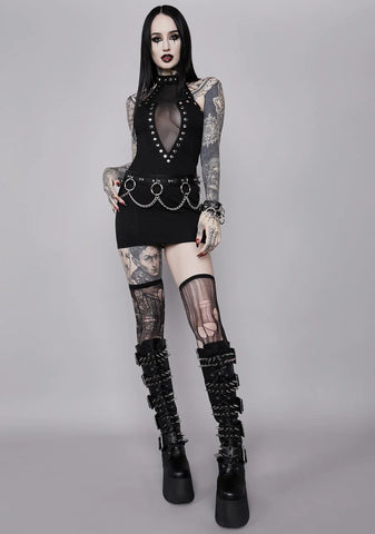 Metal Rebel Mini Dress