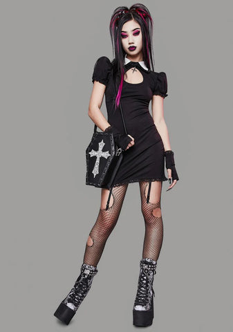 Edge Of Tonight Cutout Mini Dress