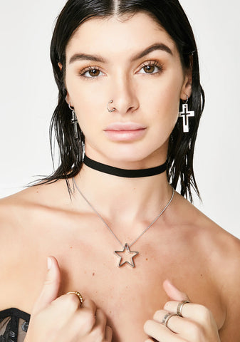 Shooting Star Necklace Set