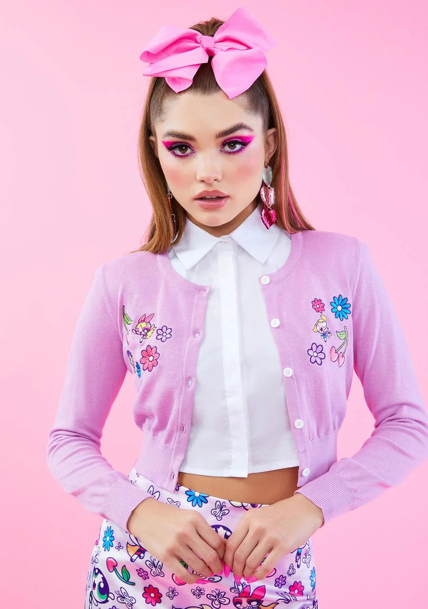 Little Angels Embroidered Cardigan