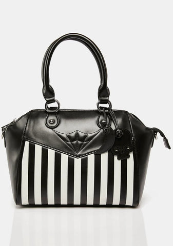 Another Lost Soul Striped Handbag