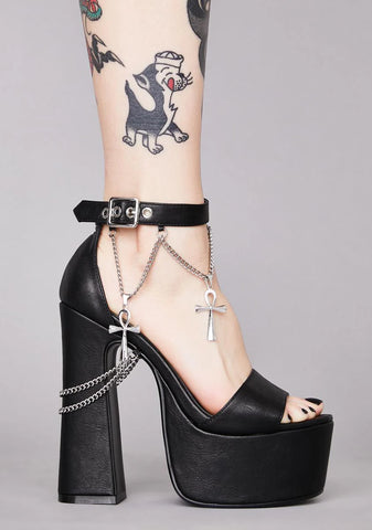 Cursed Revelation Platform Heels
