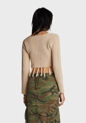 Peacemaker Crochet Top