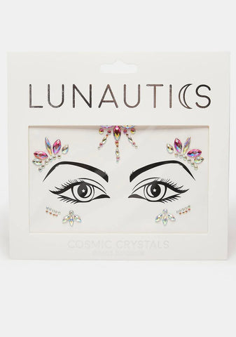 Pink Prissy Face Jewels