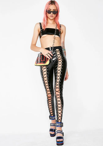Zip It Nancy Corset Leggings