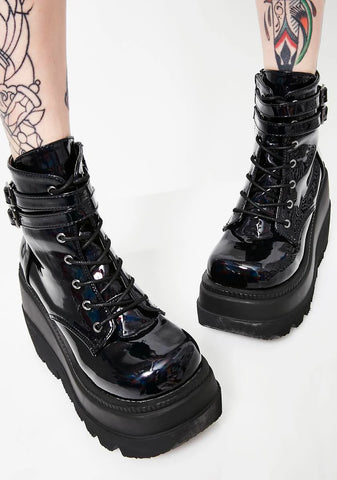 Shaker-52 Platform Ankle Boots