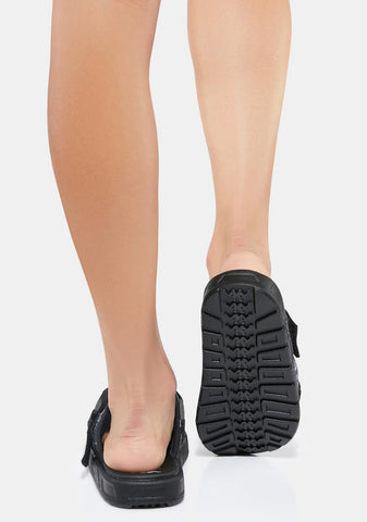 Black Authentic Nuuk 1 Slide Sandals