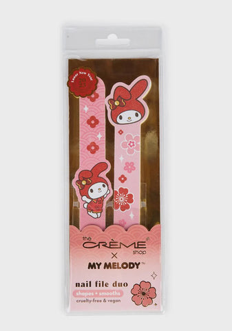 x My Melody Lunar New Year Nail File Duo