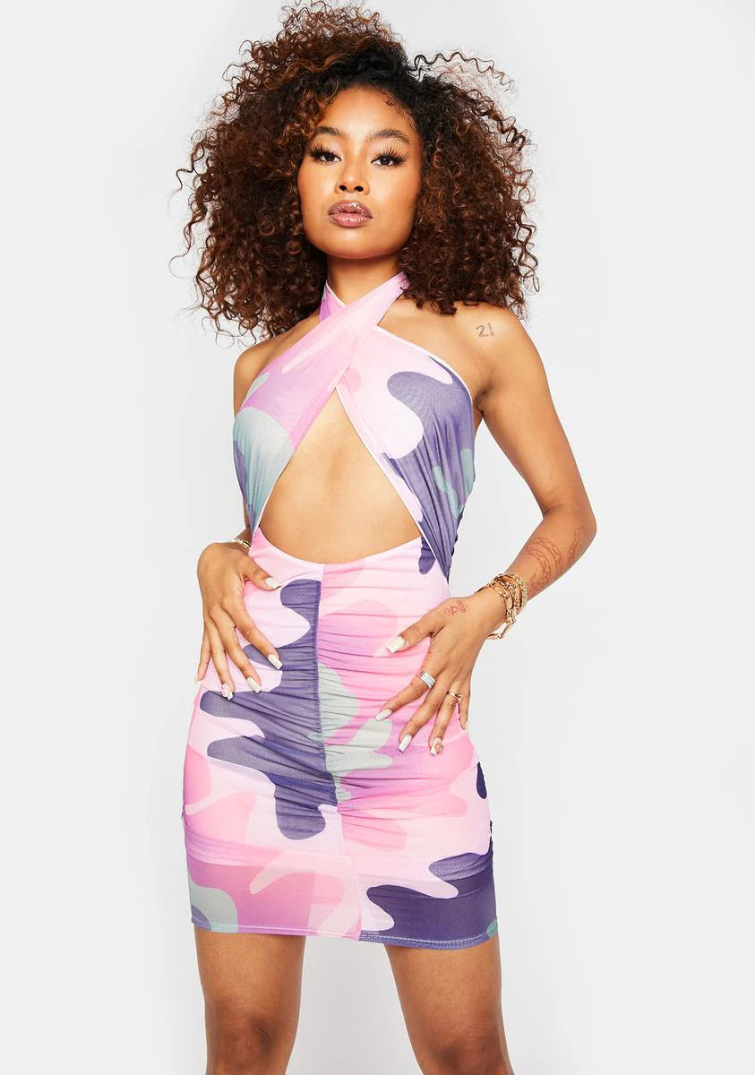 Diva You've Got Me Now Mini Dress