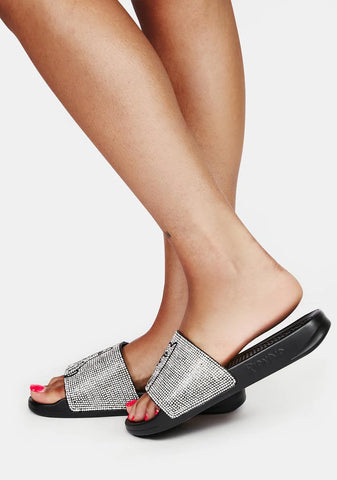 Rhinestone Lord Nermal Slides