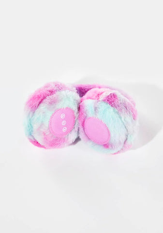 Sweeter Sounds Fuzzy Bluetooth Headphones