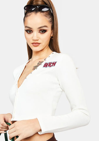 Baddie For Life Crop Tee