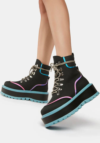 Spectre Turquoise Boots
