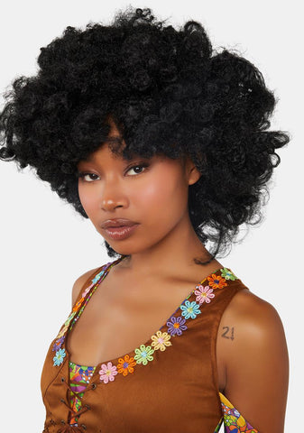 Black Afro Wig