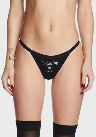 Thinking Of You Graphic Thong