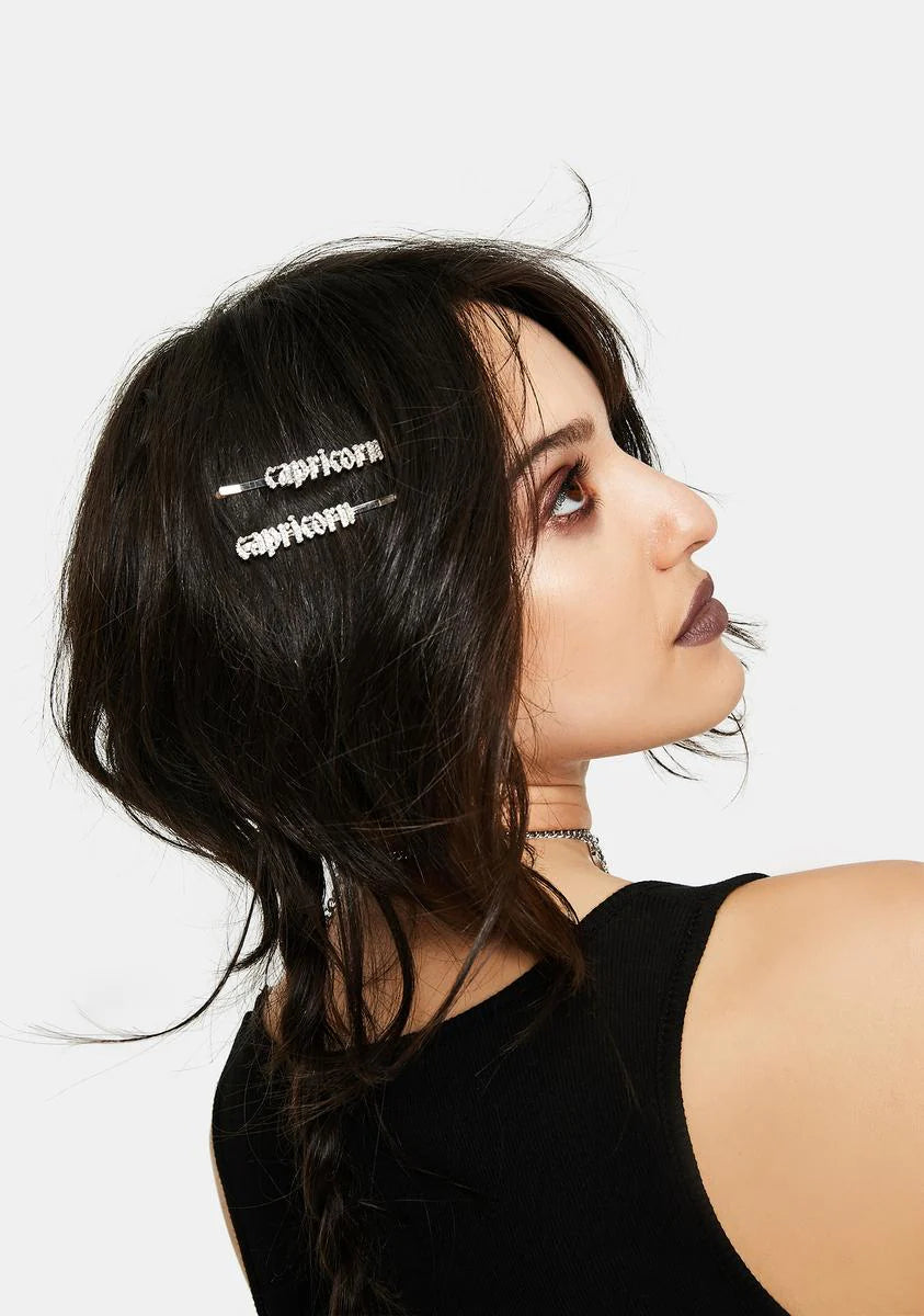 Alone Time Capricorn Hair Pin Set